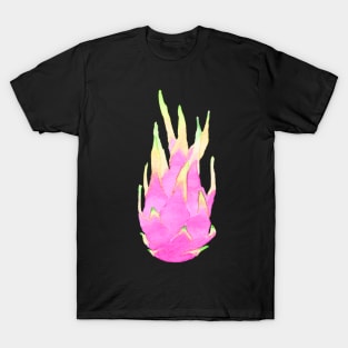 Watercolor pink pitahaya or dragon fruit T-Shirt